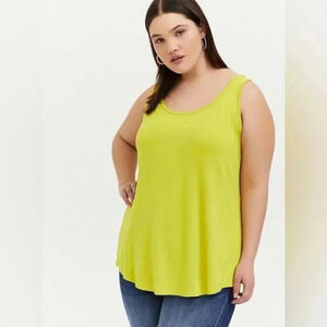 NWT Super Soft Scoop Neck Layering  Tank 4X
